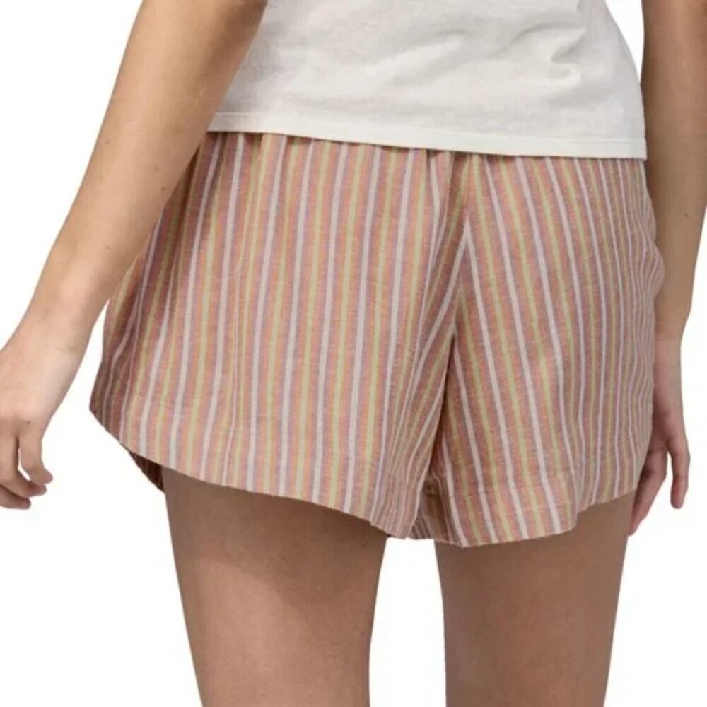 NWT Patagonia Garden Island Striped Shorts 3½" - Picture 2 of 4